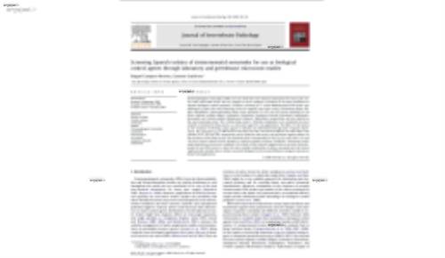 Screening Spanish isolates of steinernematid nematodes for use as biological control agents through laboratory and greenhouse microcosm studies